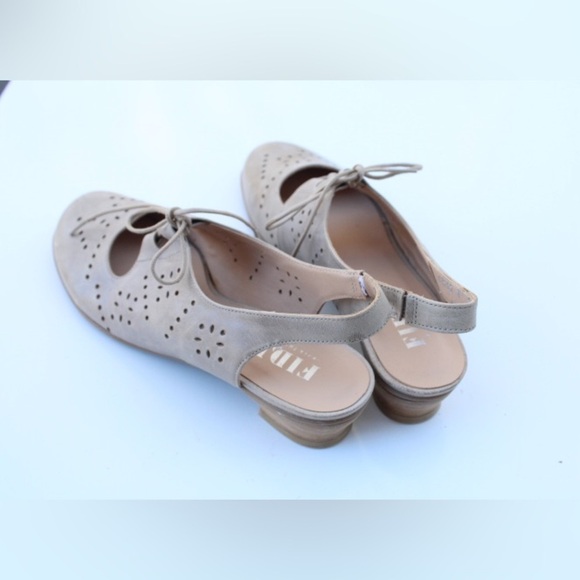 Fidji sling back shoes - Picture 2 of 12